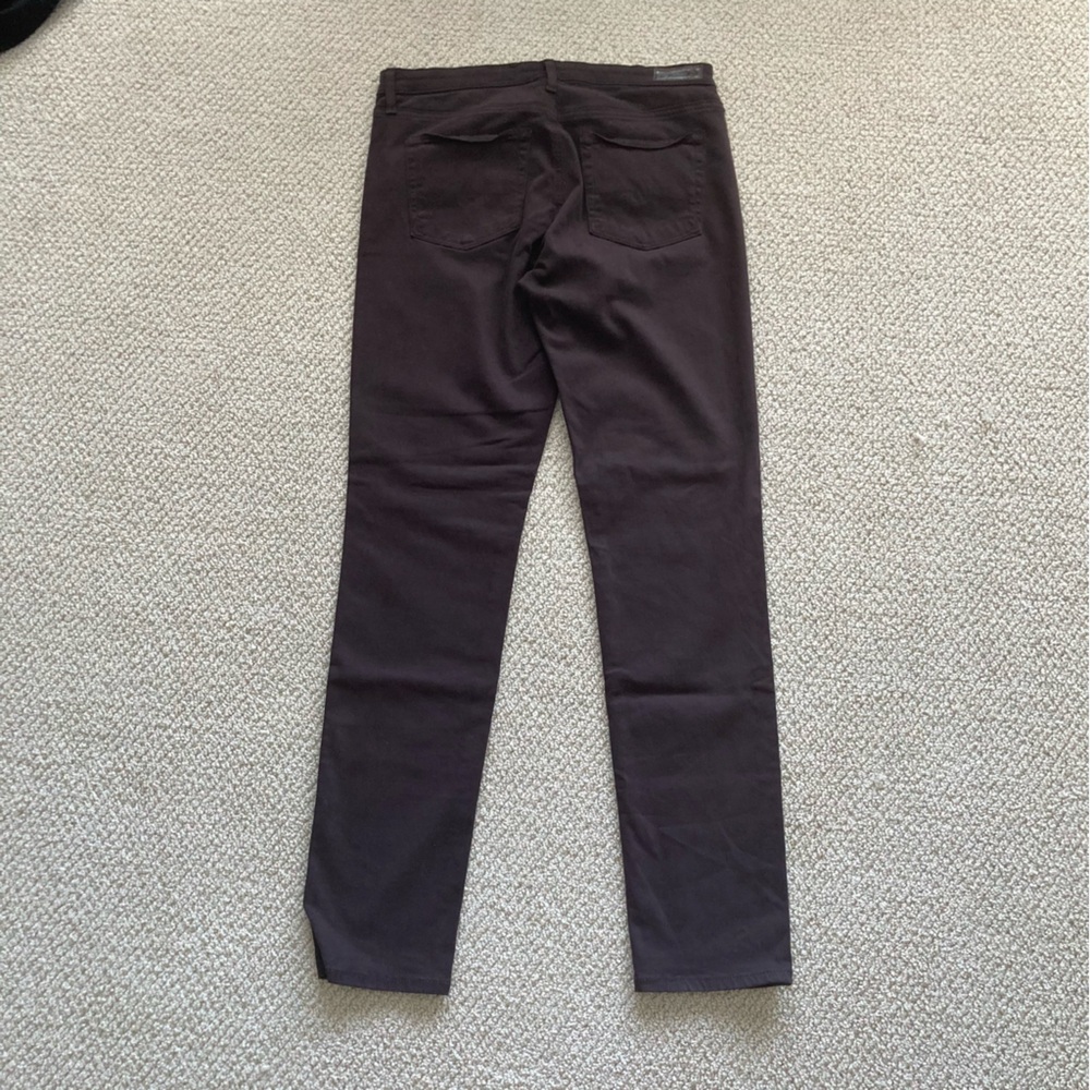 Adriano Goldschmied Black The Prima Cigarette Leg Skinny Jeans Pants Size 29R - Picture 8 of 10